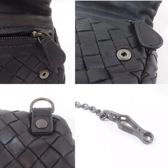 LEATHER BOTTEGA VENETA CROSSBODY EXPANDABLE PURSE - Picture 8 of 14